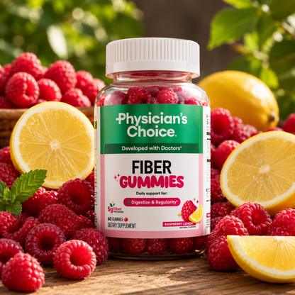 2X1 FIBER GUMMIES™: Gomitas de fibra para una digestión ligera, sin hinchazón.