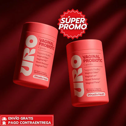 URO™: Probiótico Vaginal Especializado que Equilibra el pH y Previene Infecciones Íntimas