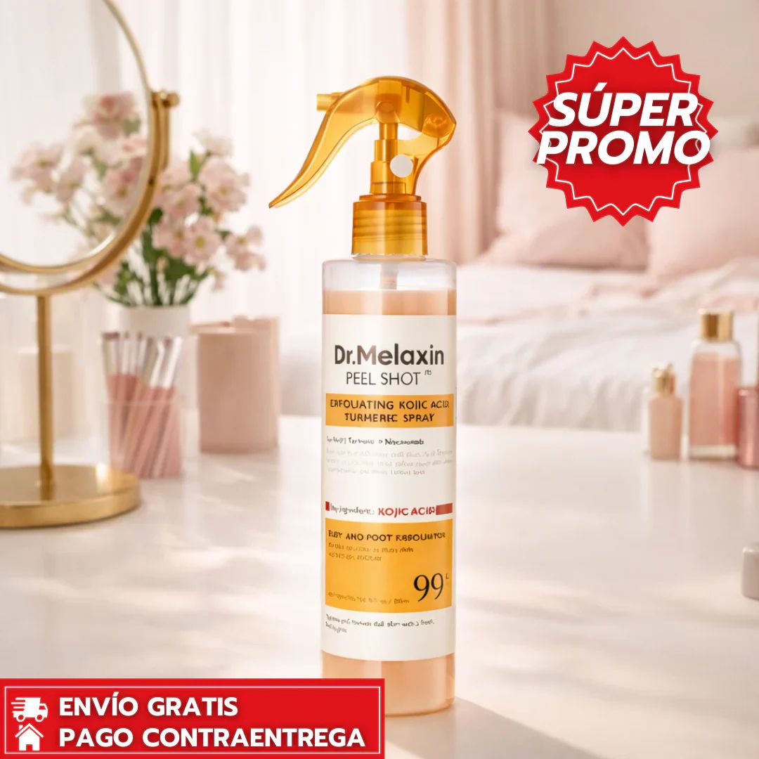Dr.Melaxin™: Exfoliante Natural Especializado que Aclara Manchas y Suaviza la Piel™